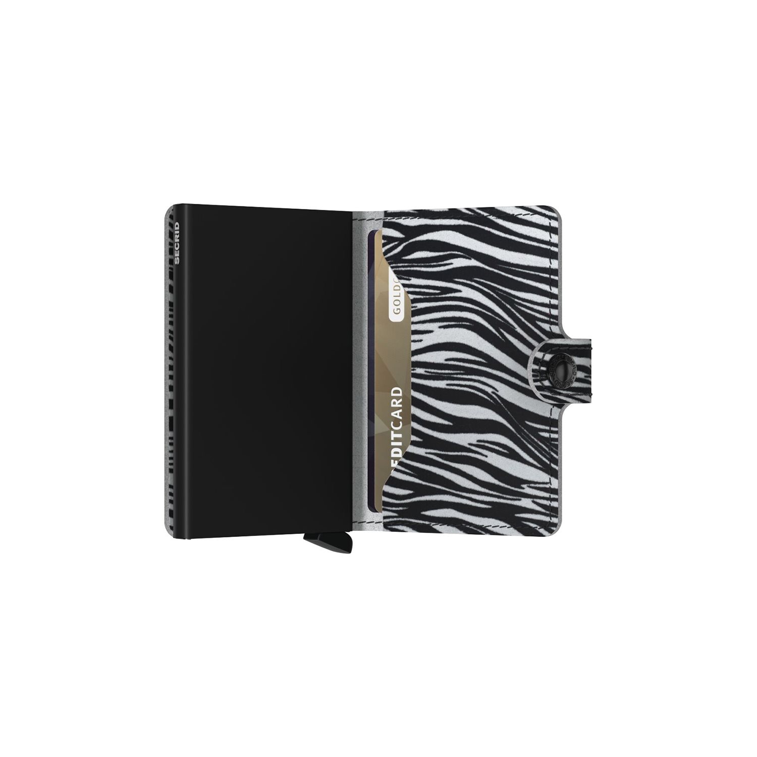 Secrid Miniwallet Zebra light grey