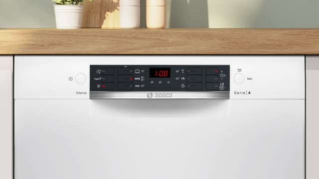 Bosch Serie 4 opvaskemaskine SMU46AW71S (hvid)