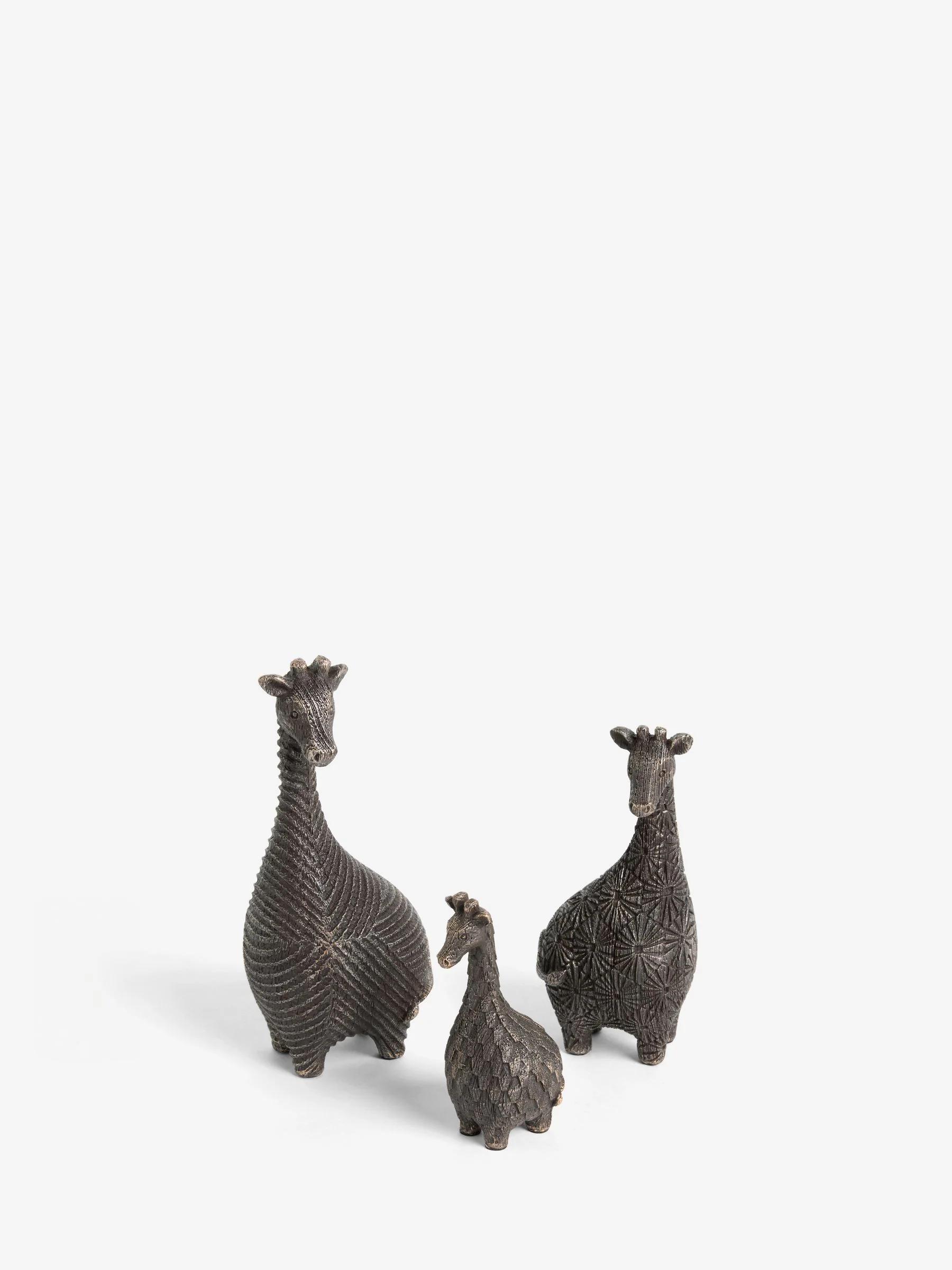 Set of 3 Giraffe Family Ornaments