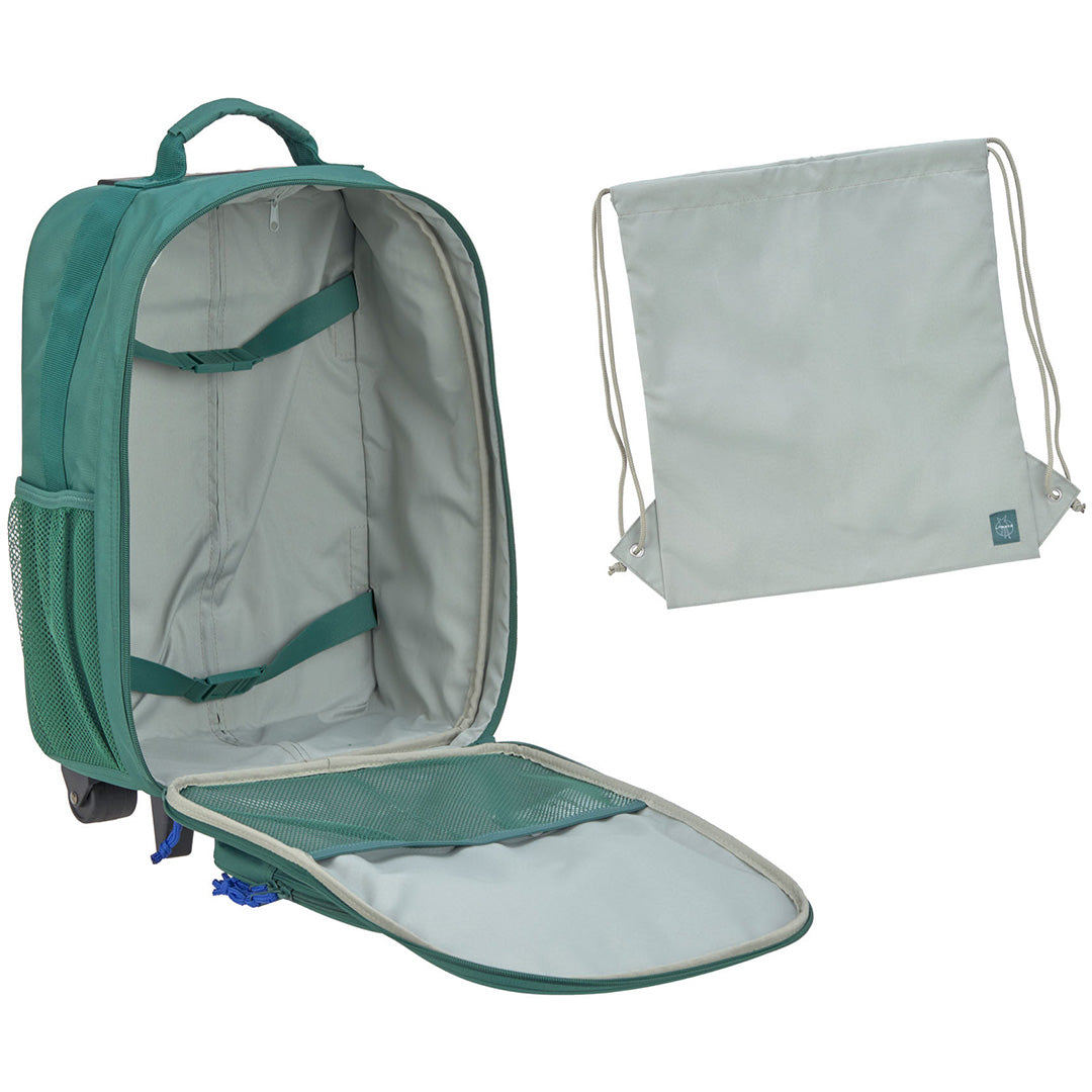 lässig kinderkoffer little gang - dark green