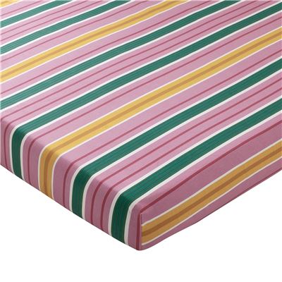Linge de lit motif fleurs et fruits exotiques - BECQUET CRÉATION