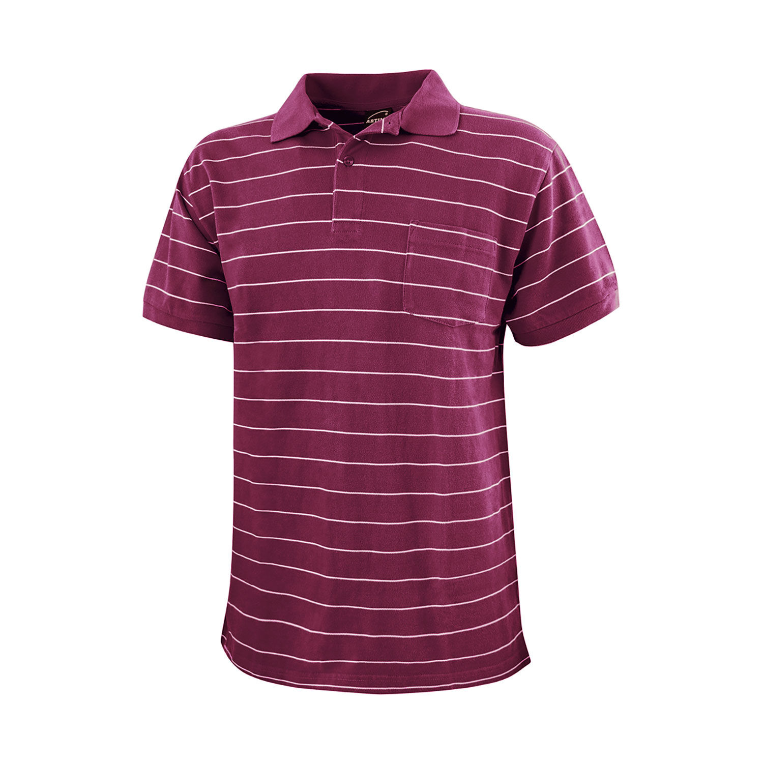 Herren Polo-Piqué-Shirt mit Brusttasche
