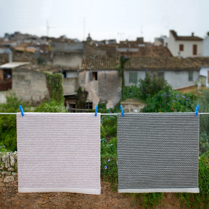 Pappelina - Mono Teppich, 60 x 85 cm, linen / vanilla