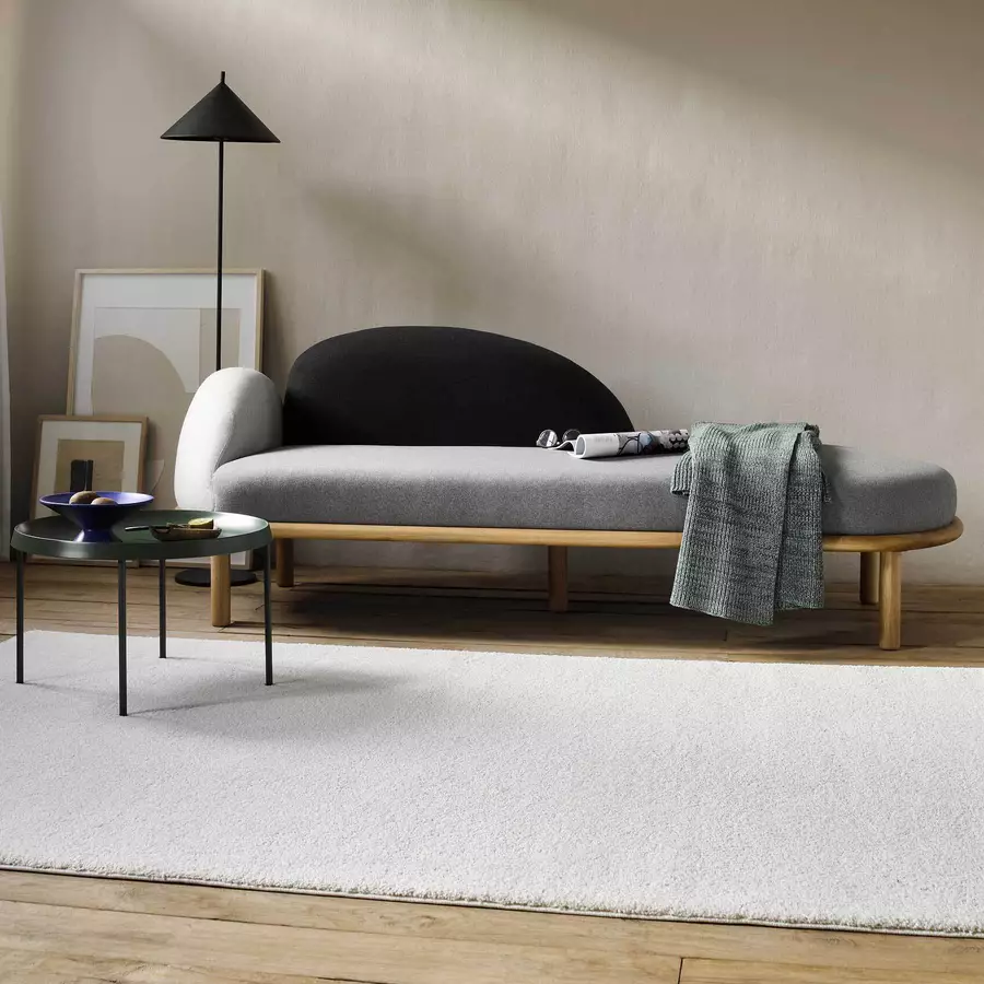 Esprit Kurzflorteppich California offwhite