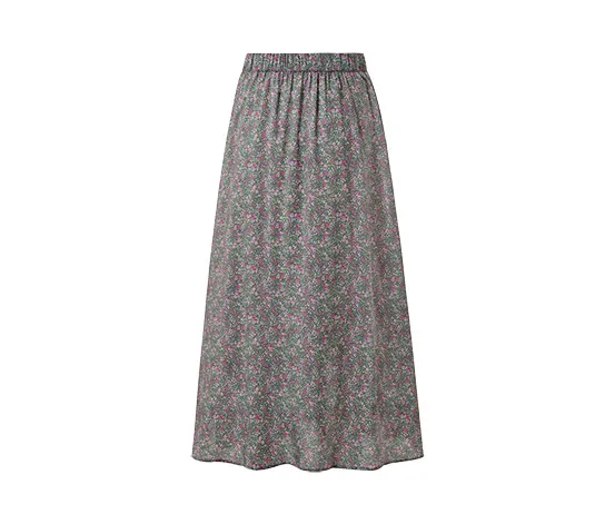 Floraler Midi-Rock