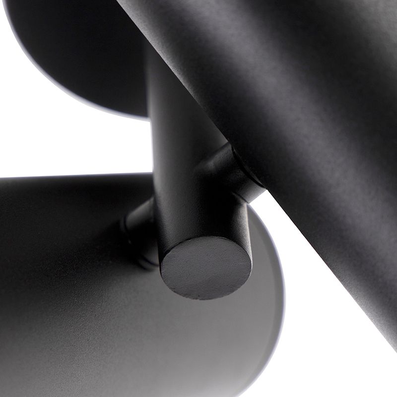 Design spot zwart 2-lichts - Scopio Honey