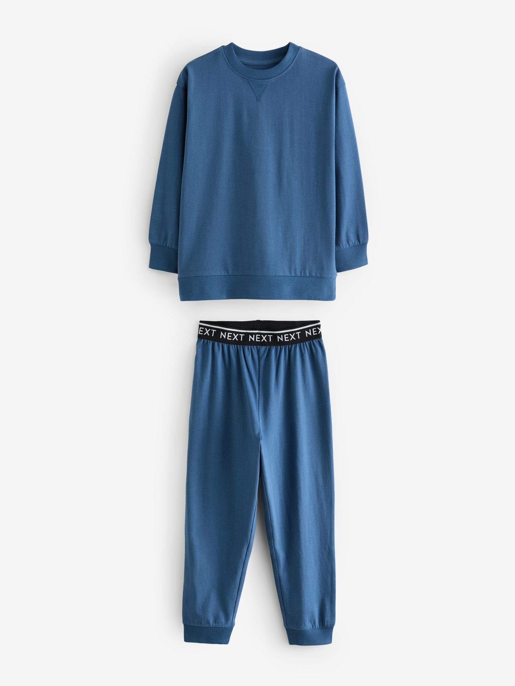 Blauw/grijs/antracietkleurig - Pyjama met korte pijpen 3 stuks (3-16jaar) (3-16jaar)