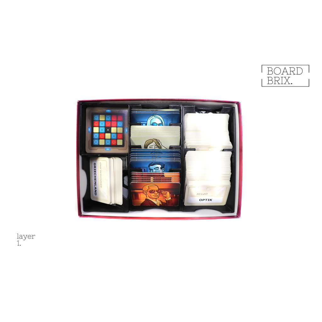 Insert & grille de cartes compatible avec Codenames