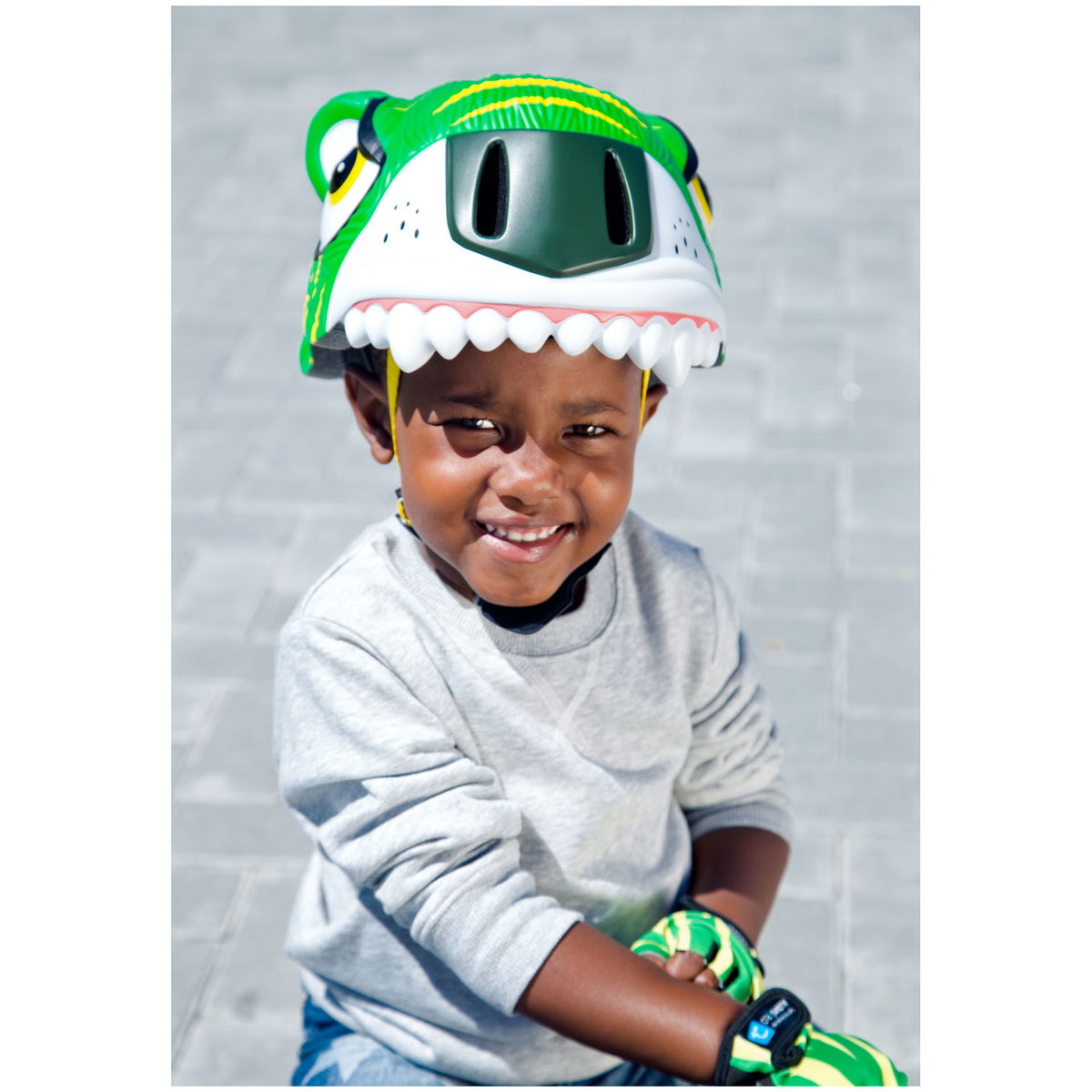 Crazy SafetyCrazy Safety   Helm Tier tiger grün