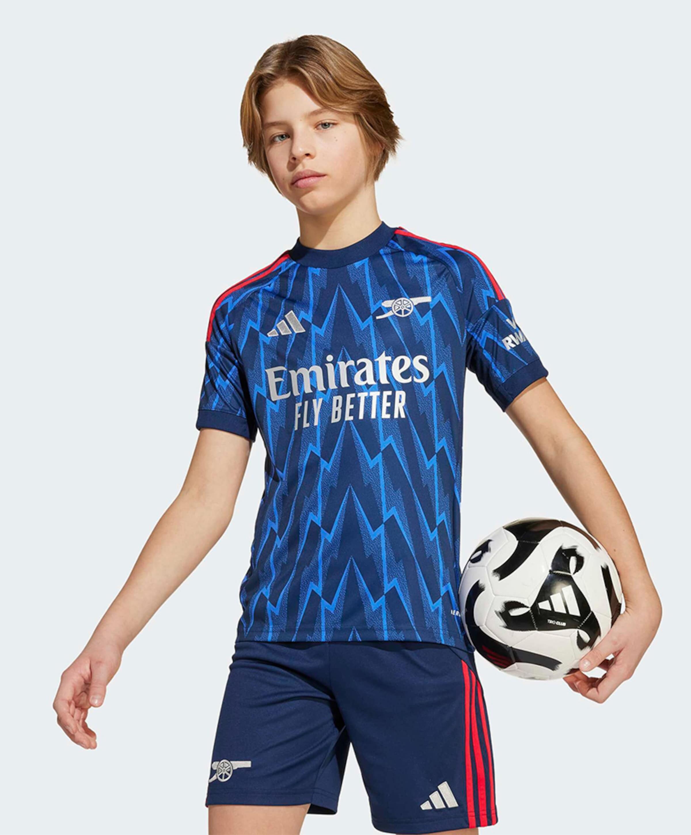 Adidas Jongens T-shirt blauw