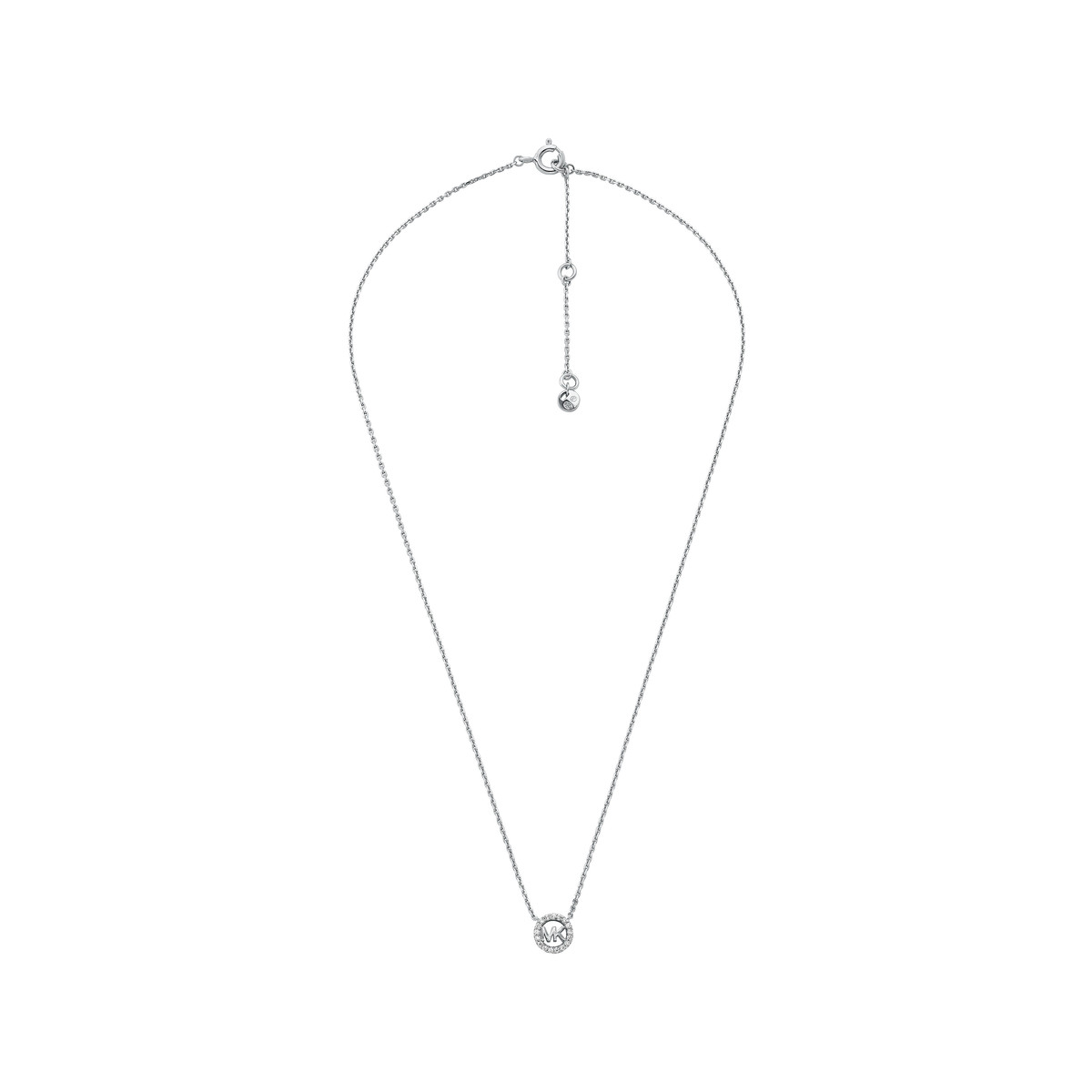 Collier MICHAEL KORS argent 925 rhodié zirconias 43 cm