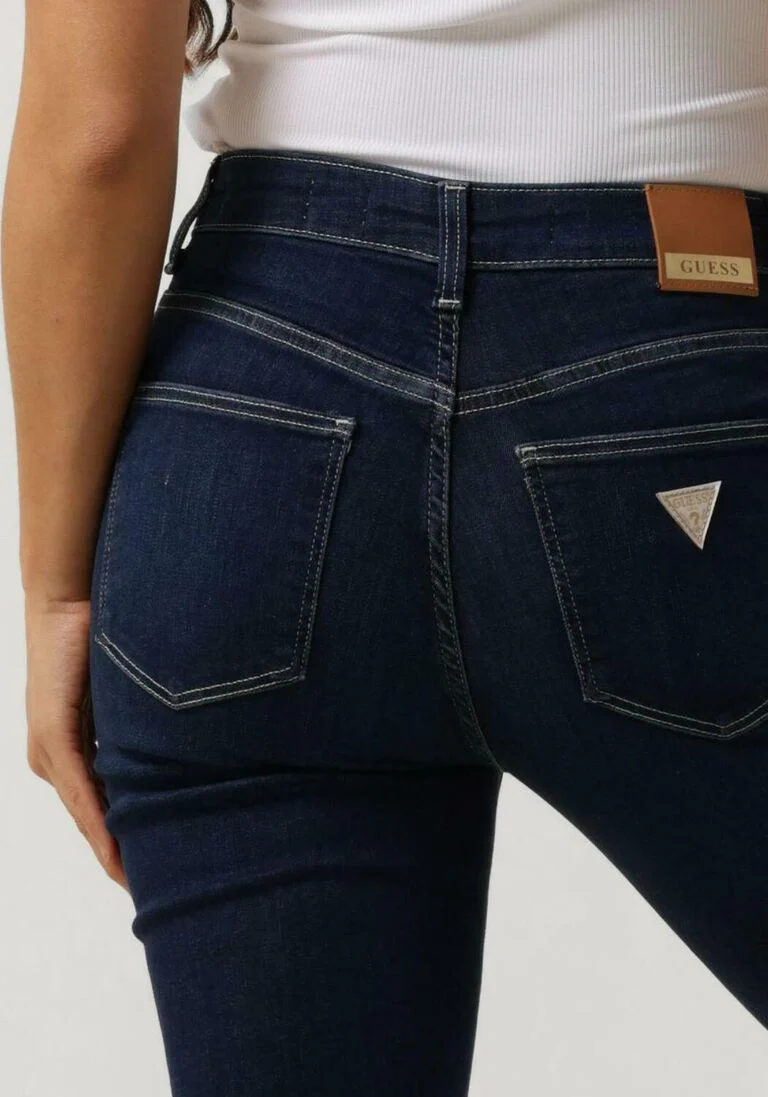 GUESS donkerblauwe guess bootcut jeans sexy boot