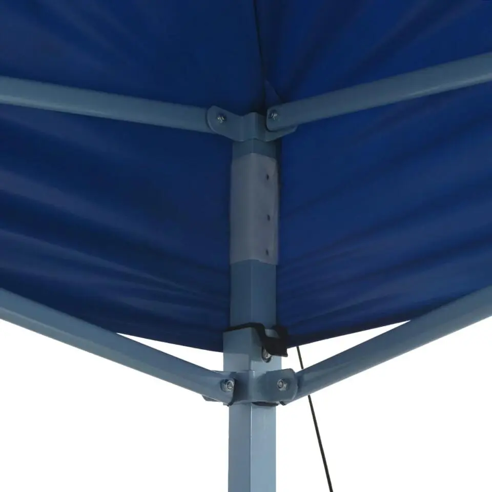 vidaXL - Feesttent - Blauw - Stof