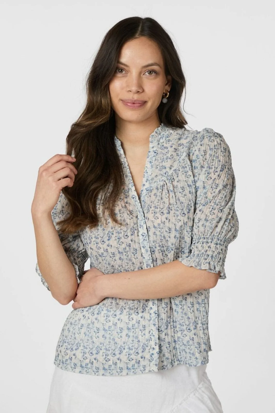 Neo Noir Diana Misty Floral Blouse 166084