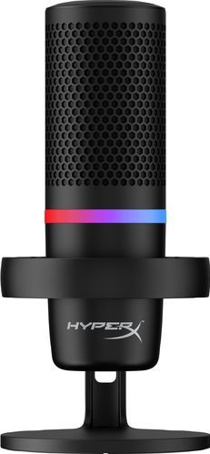 HyperX - DuoCast - Professionele Microfoon - USB - Zwart - RGB-verlichting