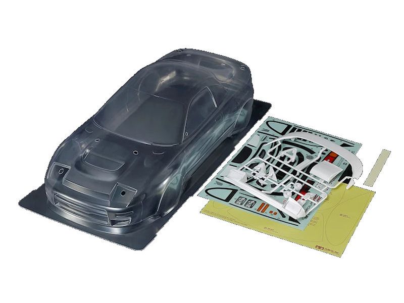 Tamiya Karosserie Toyota Celica GT-Four (ST185) 1:10 Unlackierte Tourenwagen Karosserie im Massstab 1:10