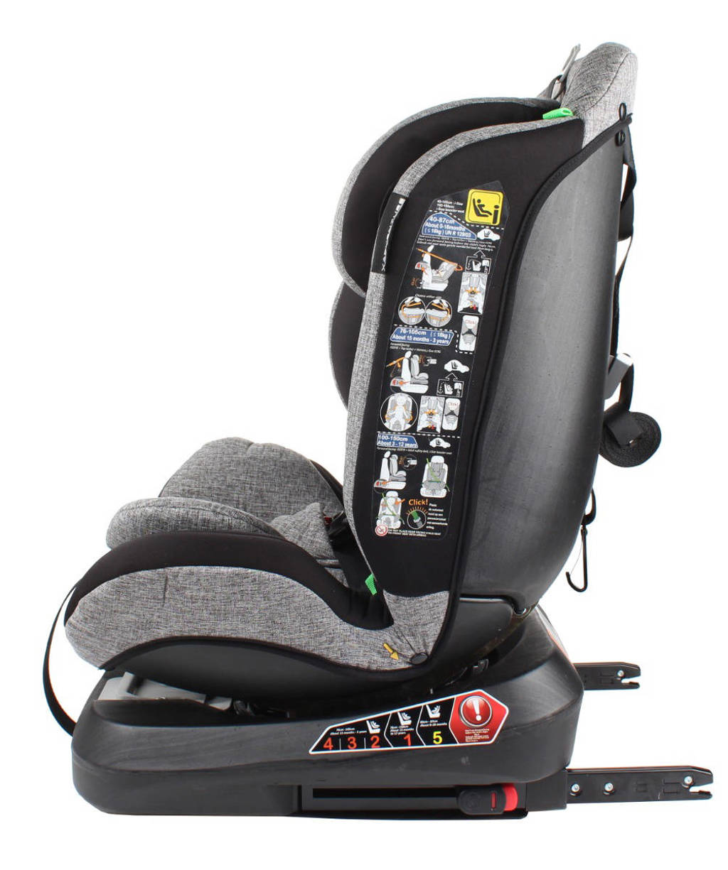 X Adventure Autostoel Groep 0/1/2/3 Supreme I-Size Grijs