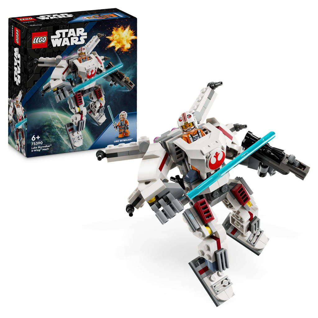 Luke Skywalker X-wing mecha, Bouwbaar Speelgoed voor Kinderen 75390