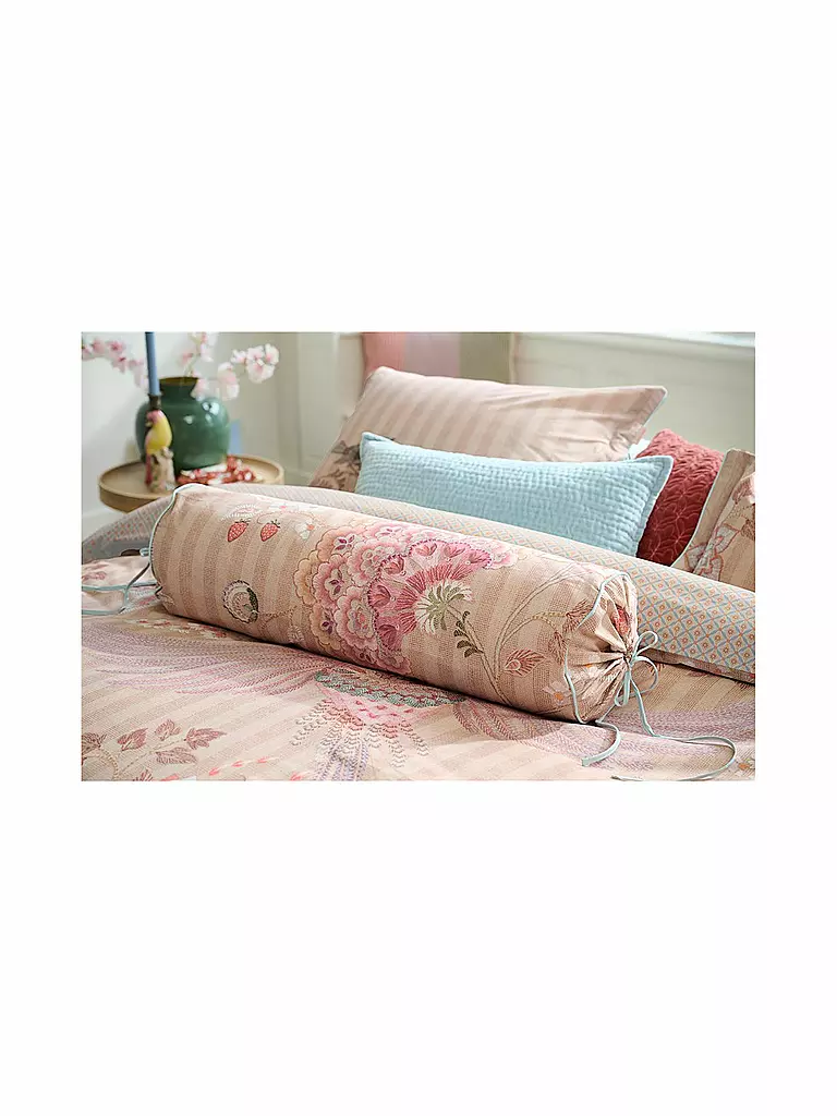 PIP STUDIO Perkal Bettwäsche BUENAS NOCHES 70x90cm/140x200cm Sand rosa