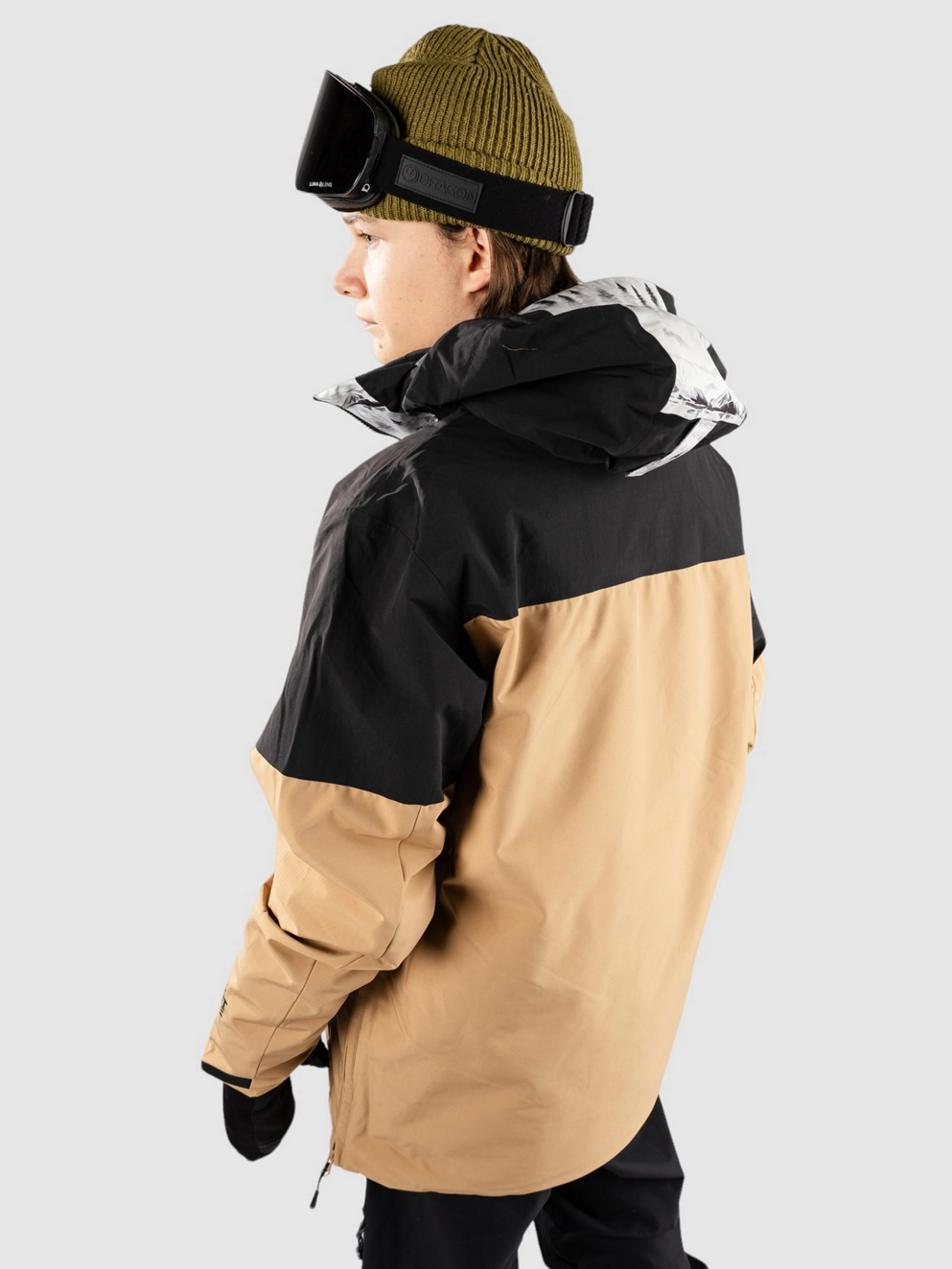 Picture Occan Anorak a tannin/black
