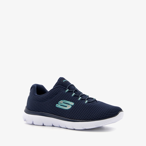 Skechers Summits dames sneakers blauw
