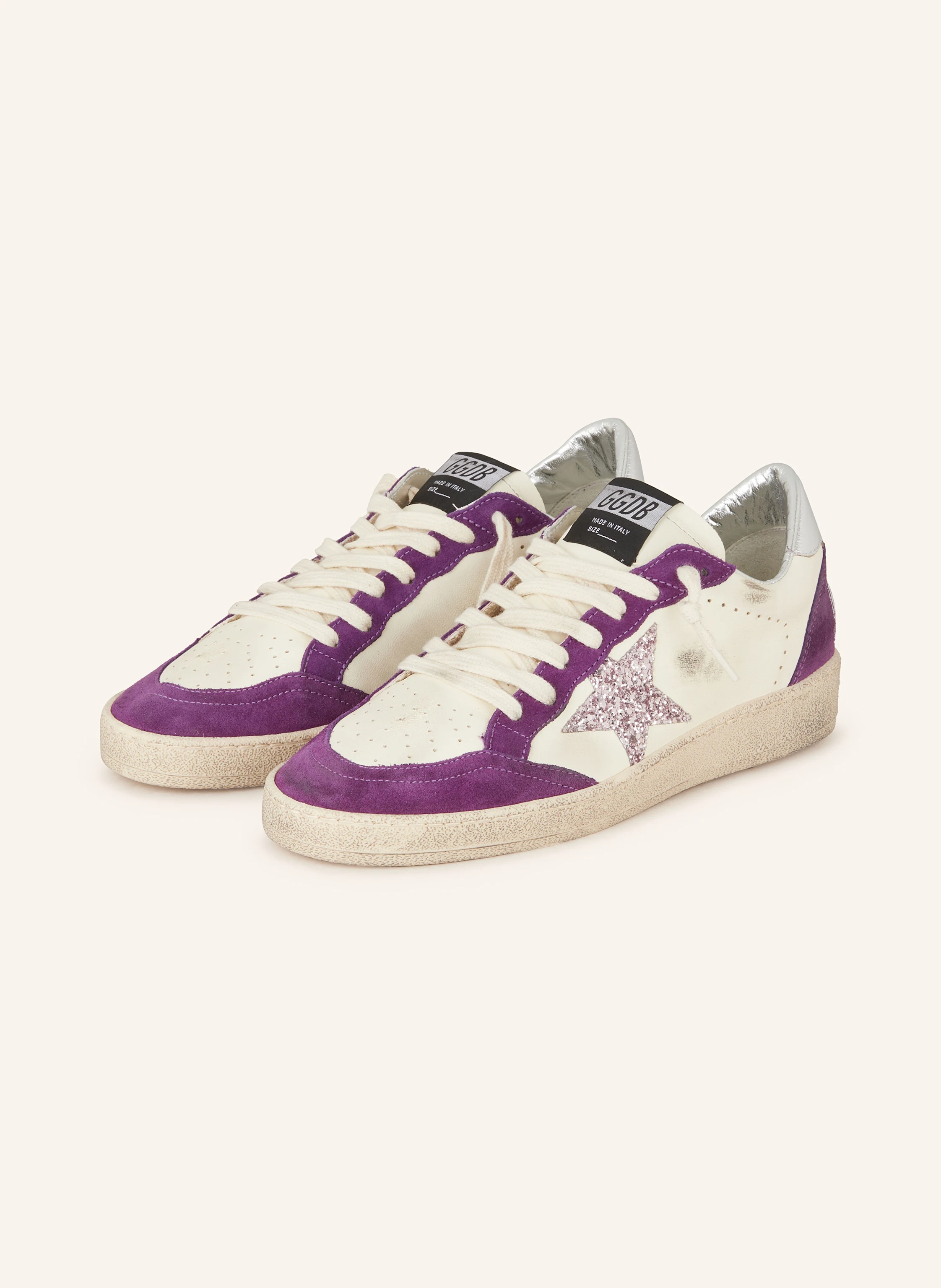 GOLDEN GOOSE Sneaker BALL STAR mit Pailletten