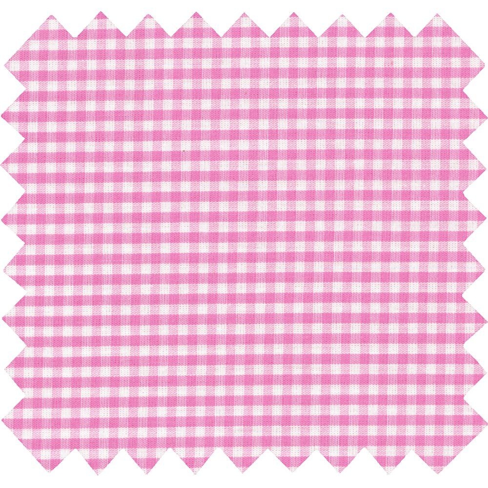 Coupon Tissu 50 Cm Vichy Fuchsia