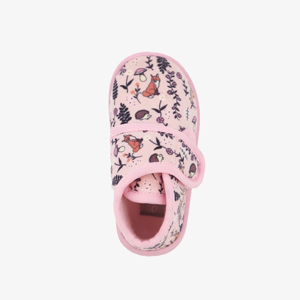 Thu!s kinder pantoffels met herfst print roze