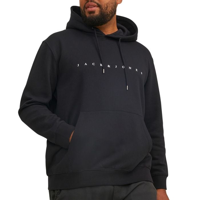 Jack & Jones Star Sweat Hoodie Heren (plussize)