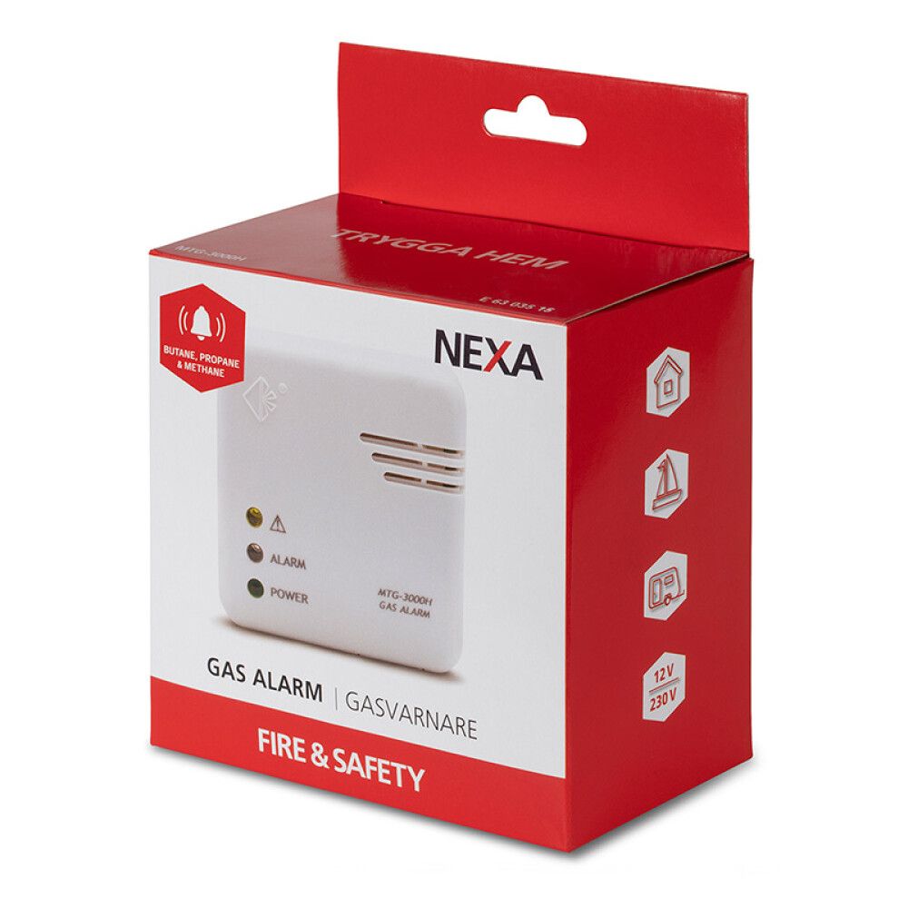 GASSVARSLER NEXA MTG-3000H 12V+230V