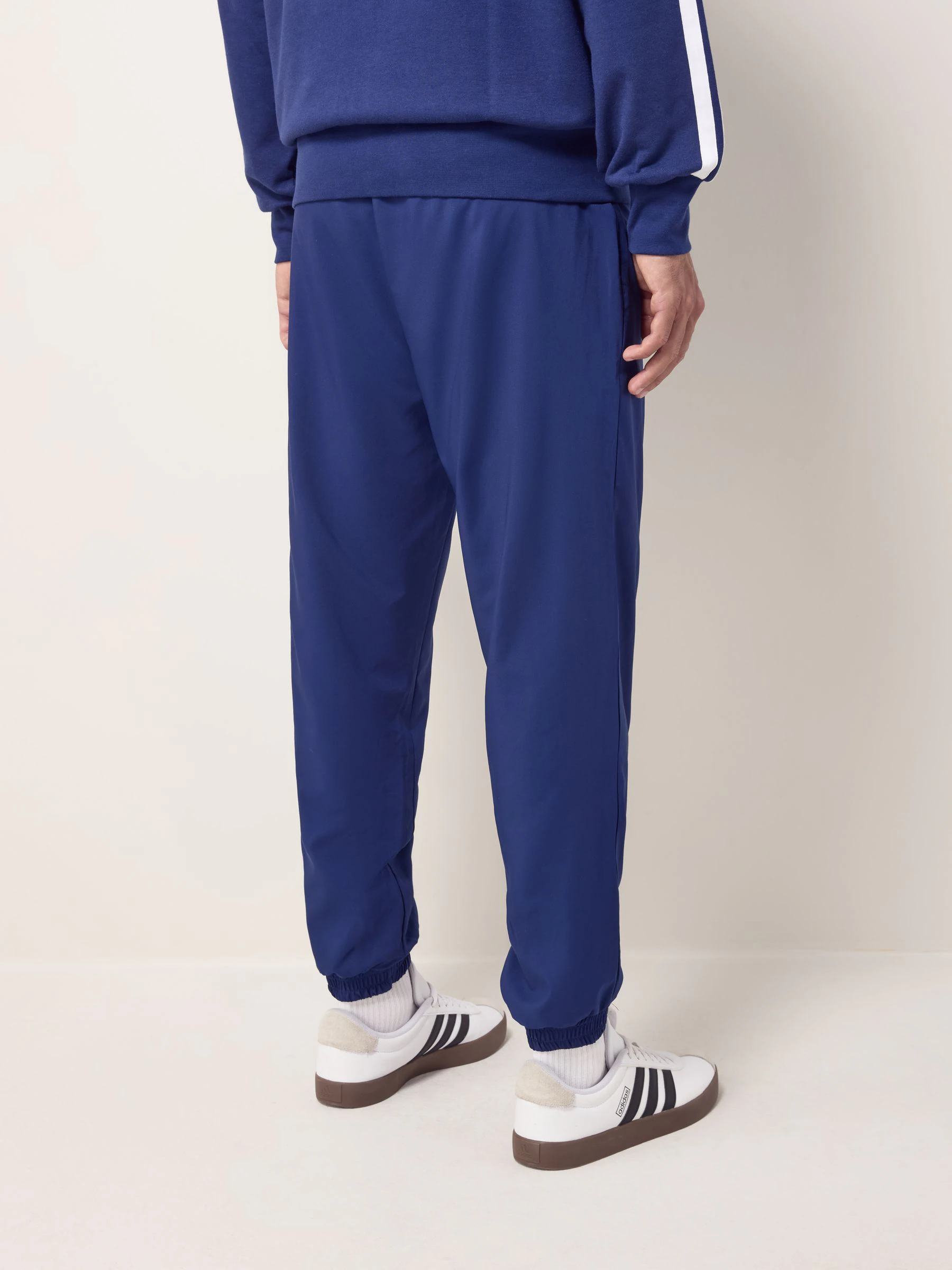 Blauw - adidas Essentials Small Logo Stanford Joggers