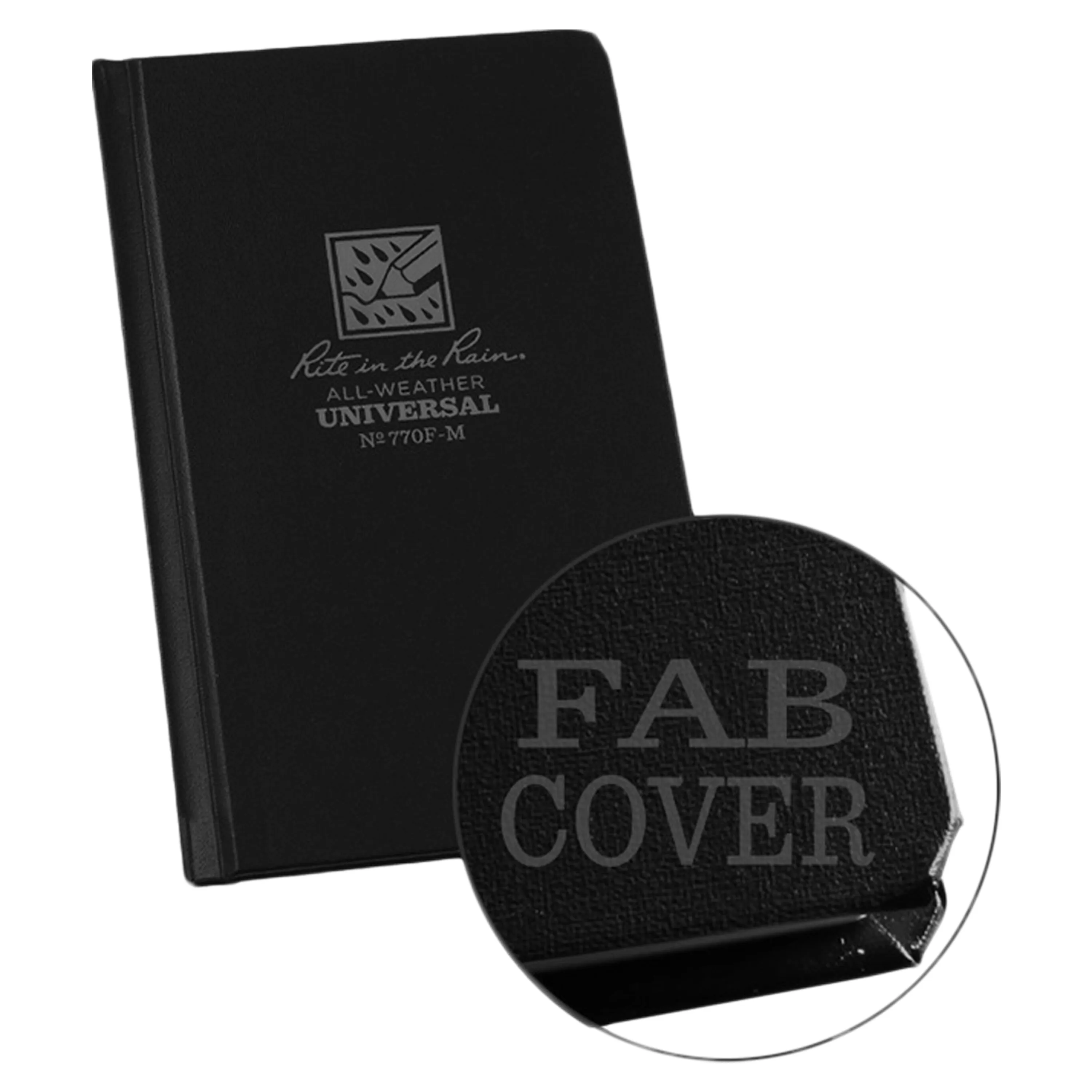 Rite in the Rain -  Rite in the Rain Hardcover Notizbuch schwarz Nr. 770F-M
