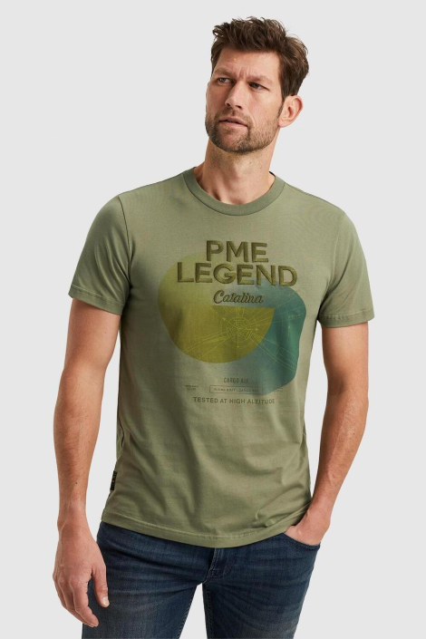 PME legend groene heren t-shirt