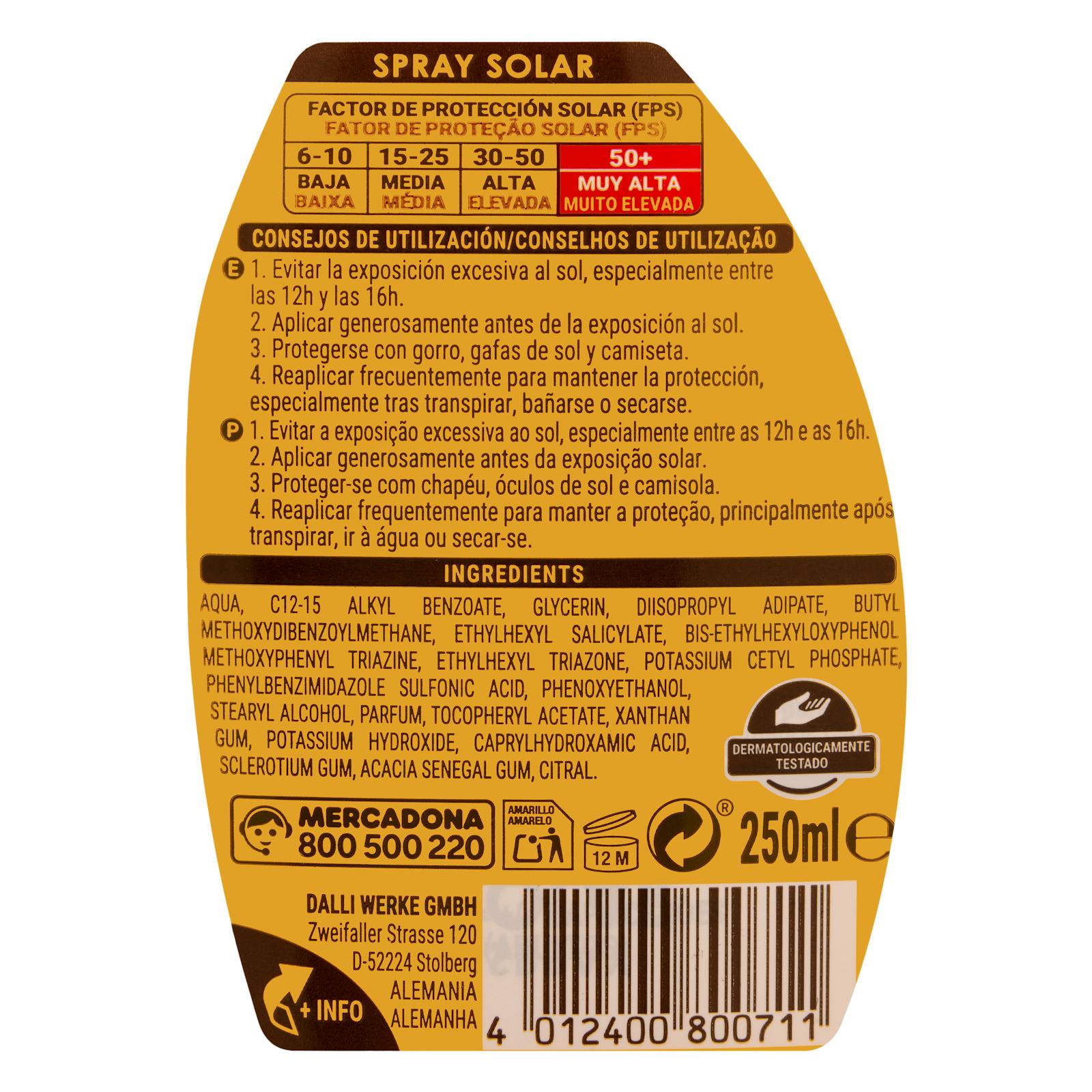 Crème solaire Sun Med SPF 50+
