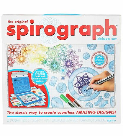 Spirograph Tegnes?t - 45 dele - Deluxe Set
