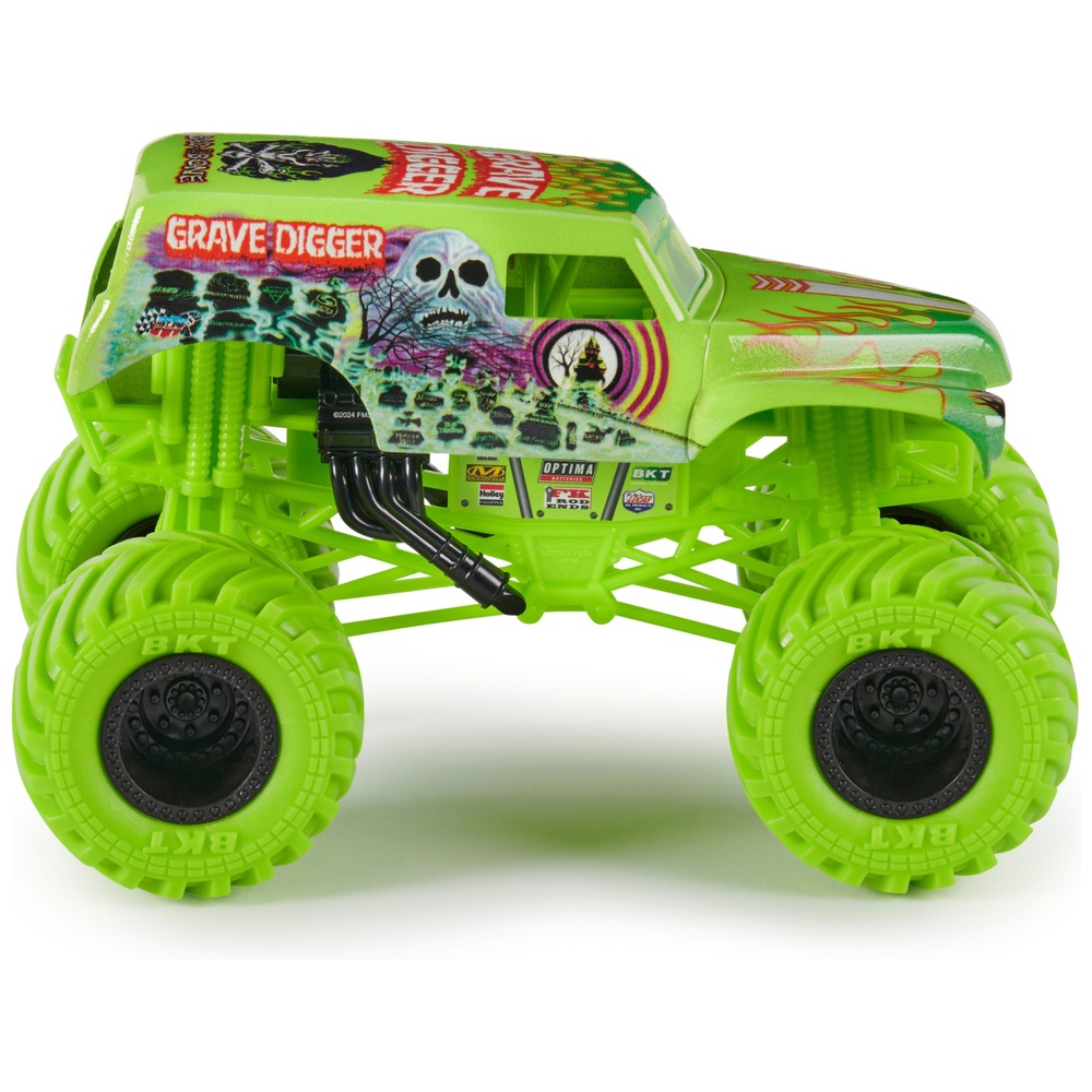 Monster Jam 1:24 Die-Cast Grave Digger Truck