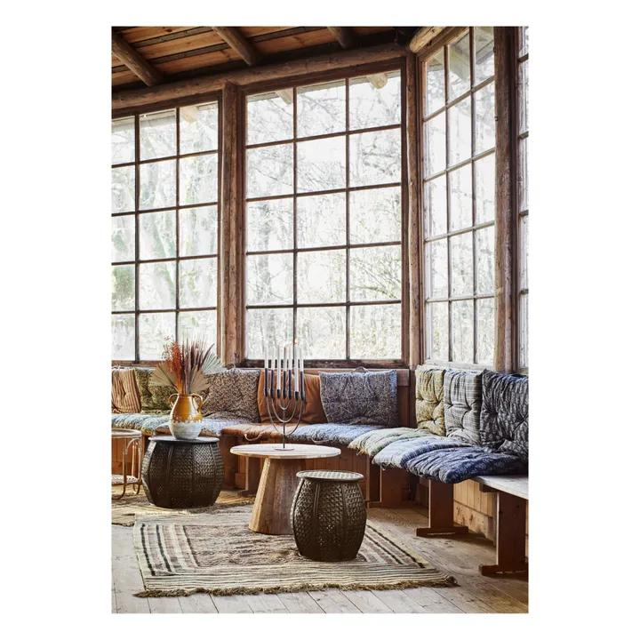 Madam Stoltz Matelas de sol - 60x100cm | Gris anthracite