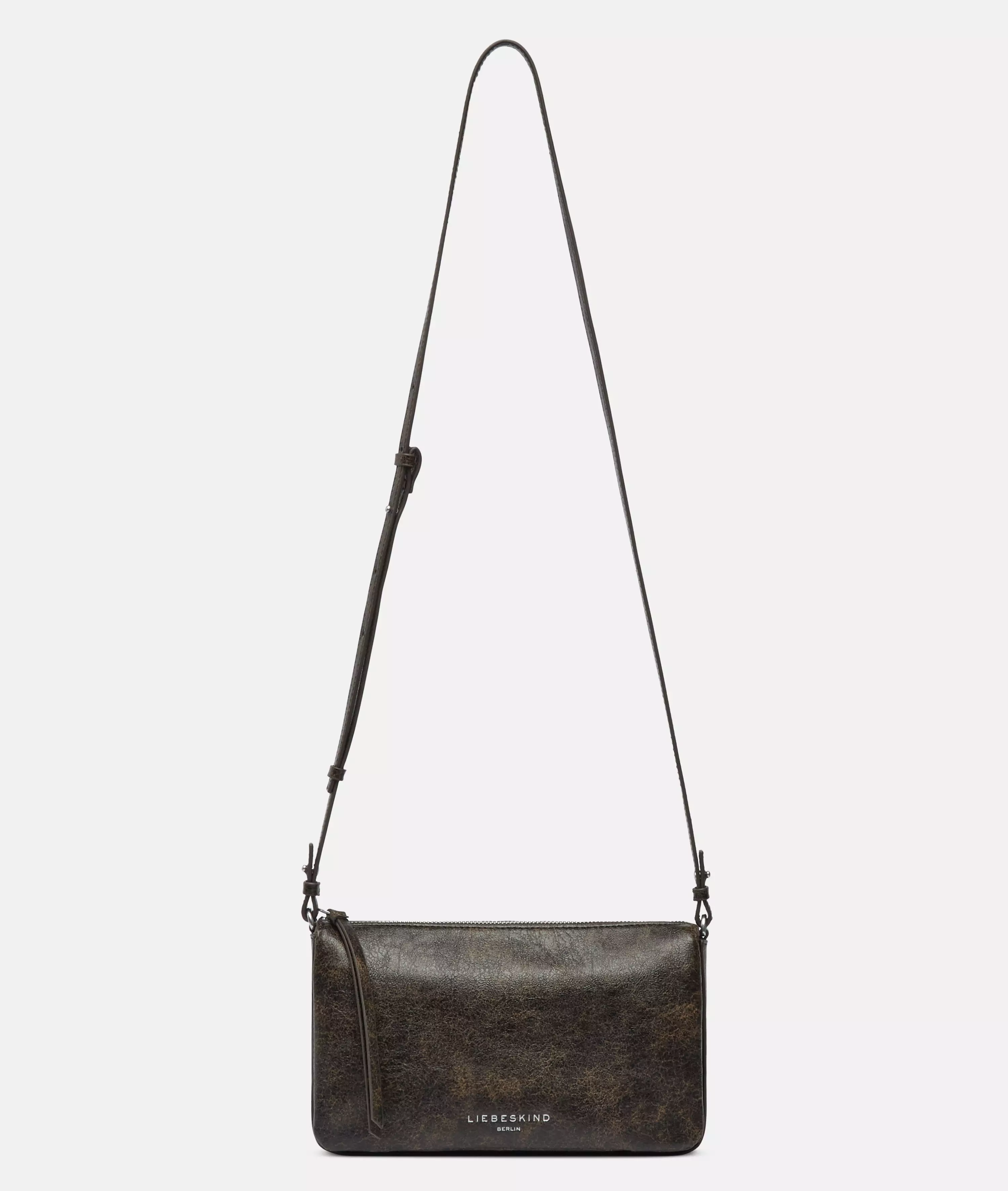 Crossbody Handy shoulder bag made from faux leather in a vintage look