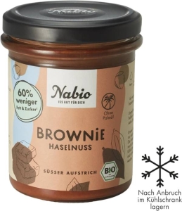 Nabio Brownie Haselnuss Aufstrich, 175 g