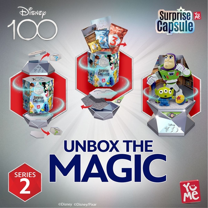 YUME - Disney 100 - Überraschungskapsel - Sammelfigur - 1 Stück