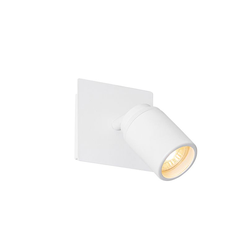 Moderne badkamer spot wit vierkant IP44 - Ducha