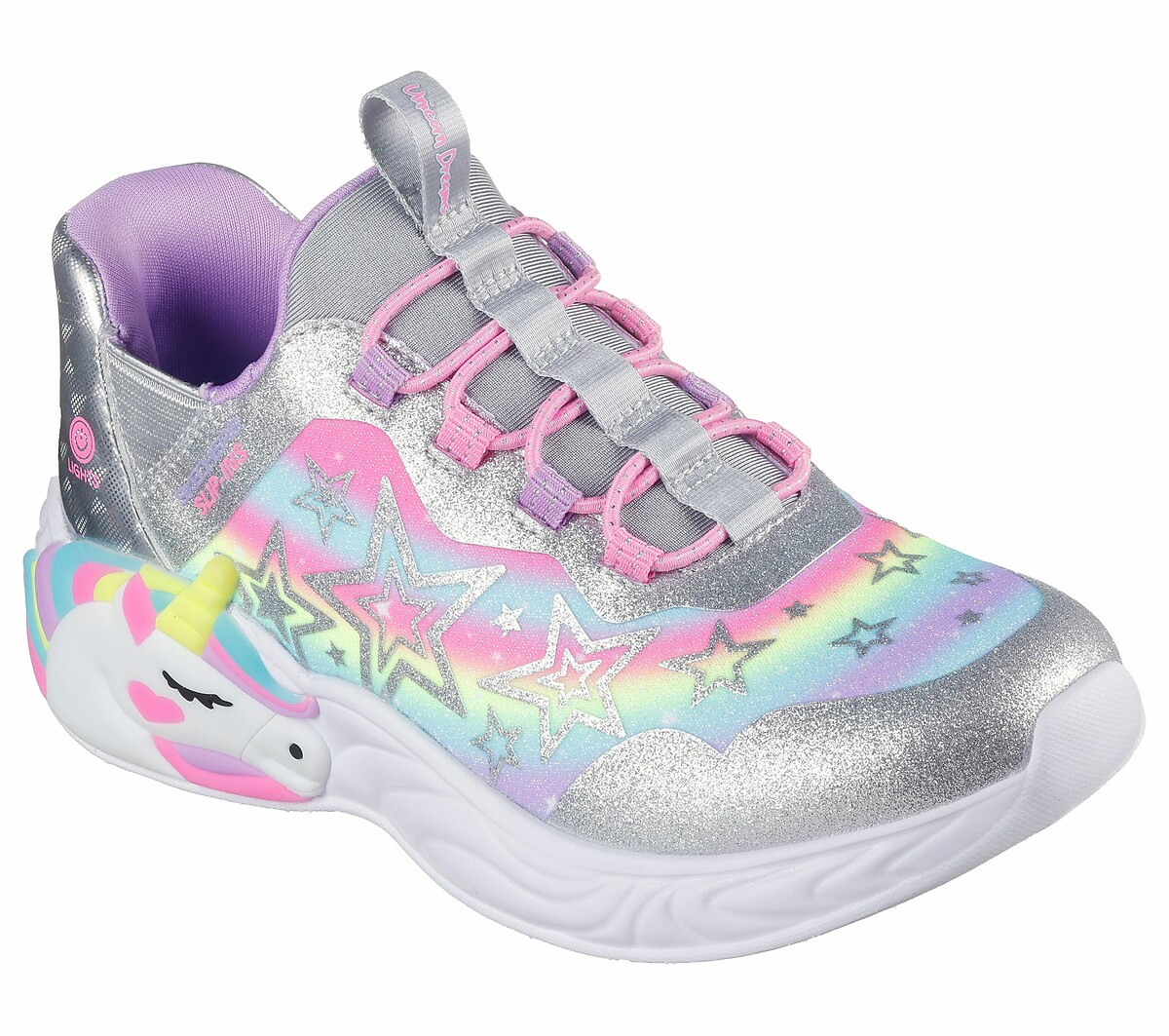 Tênis Slip-In SKECHERS: Unicorn Dreams Starry Lite