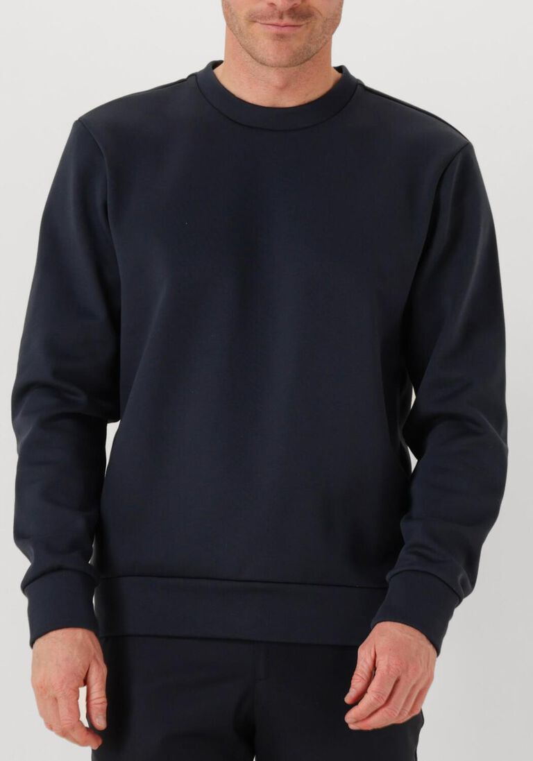 donkerblauwe wahts trui yates tech cotton