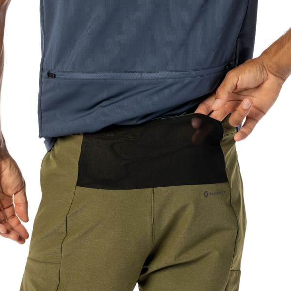Short VTT SCOTT SHORTS M'S GRAVEL FIR GREEN