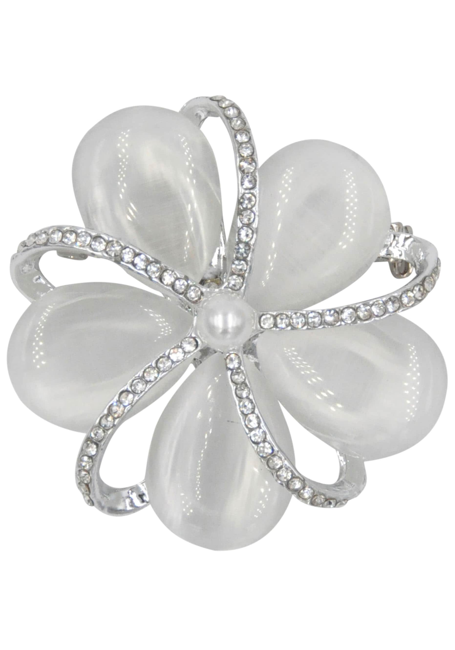 Firetti Brosche »Schmuck Geschenk Ansteckschmuck Viola« ()