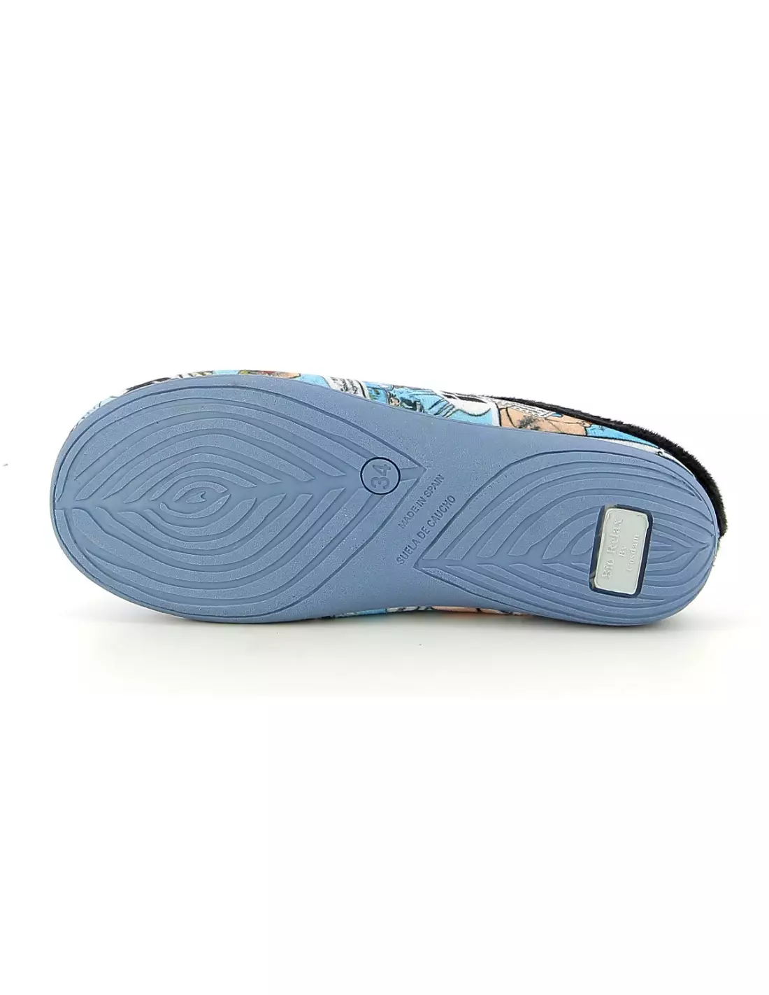 LA MAISON DE L ESPADRILLE A10E - Pantoufles & chaussons Bleu