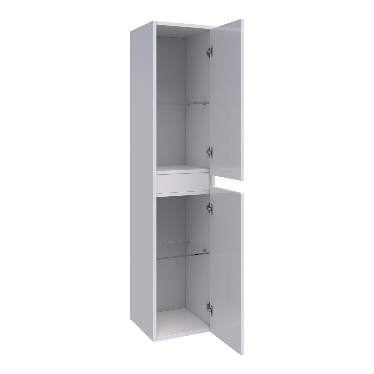 Brauer Adore kolomkast 160cm wit glans
