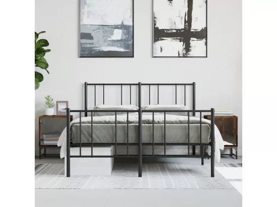 Prolenta Premium - Tables de chevet et portes vitrées 2 pcs chêne fumé 35x37x50 cm