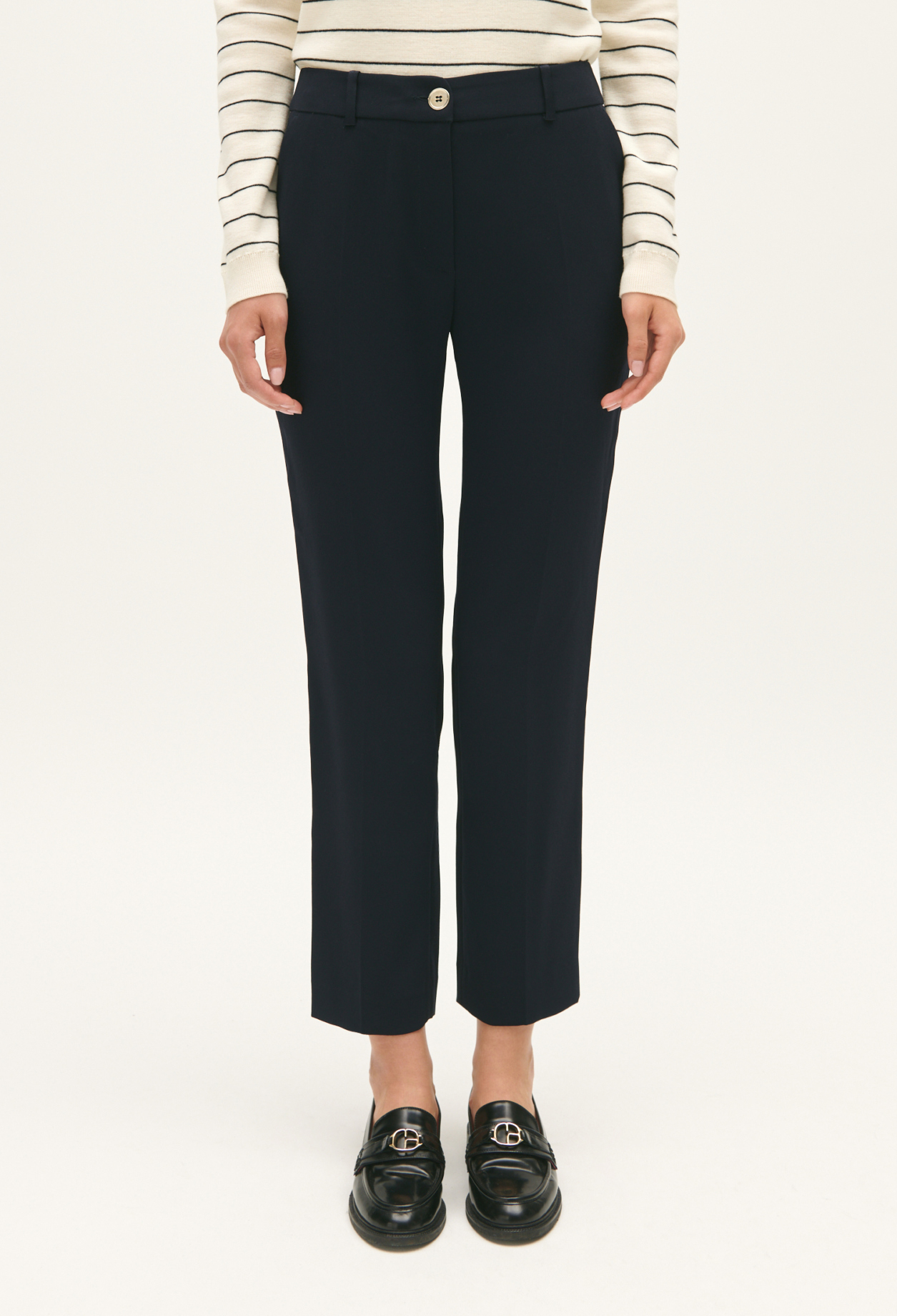 Pantalon tailleur cigarette