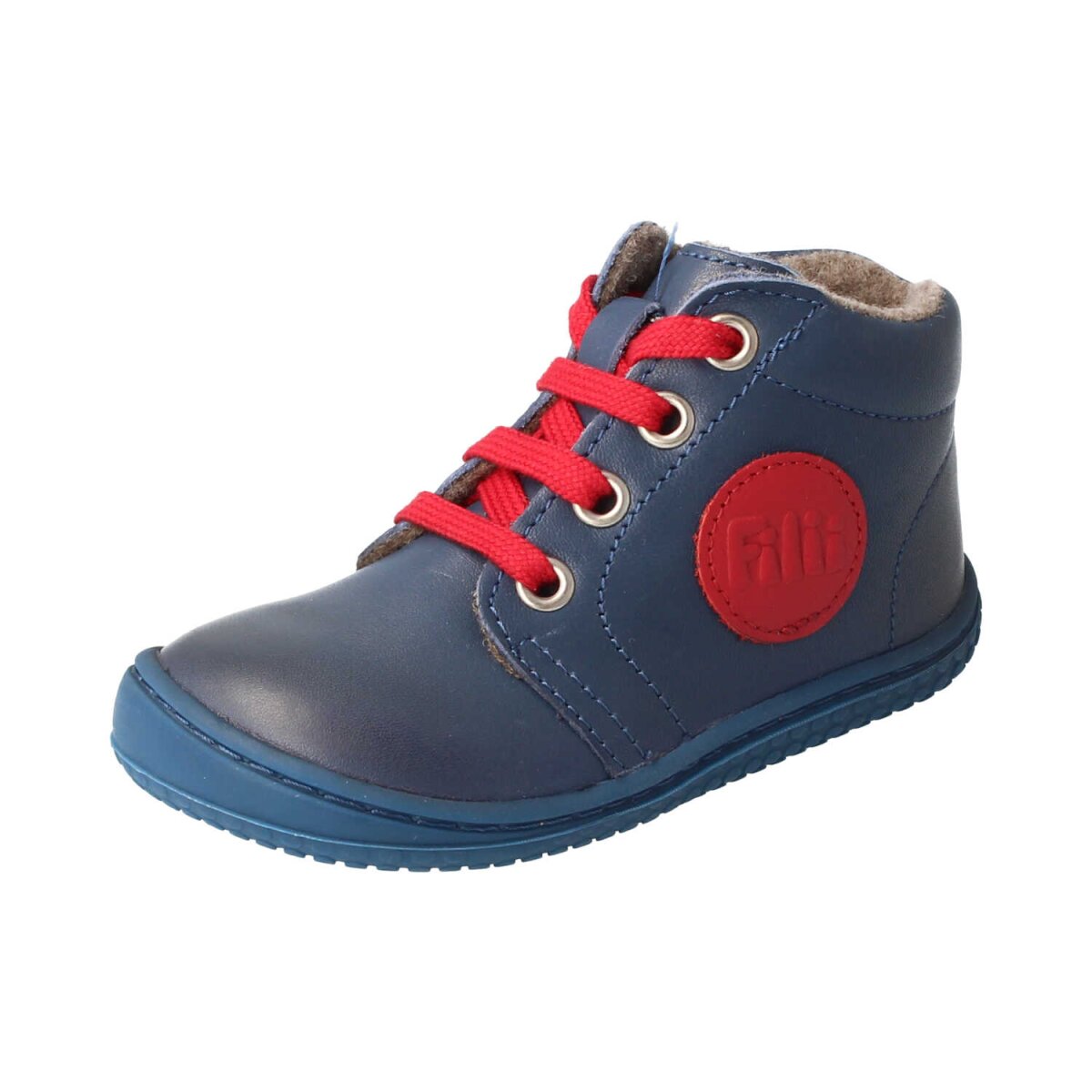 202111-F22 GECK nappa ocean woolfleece laces Weite/M